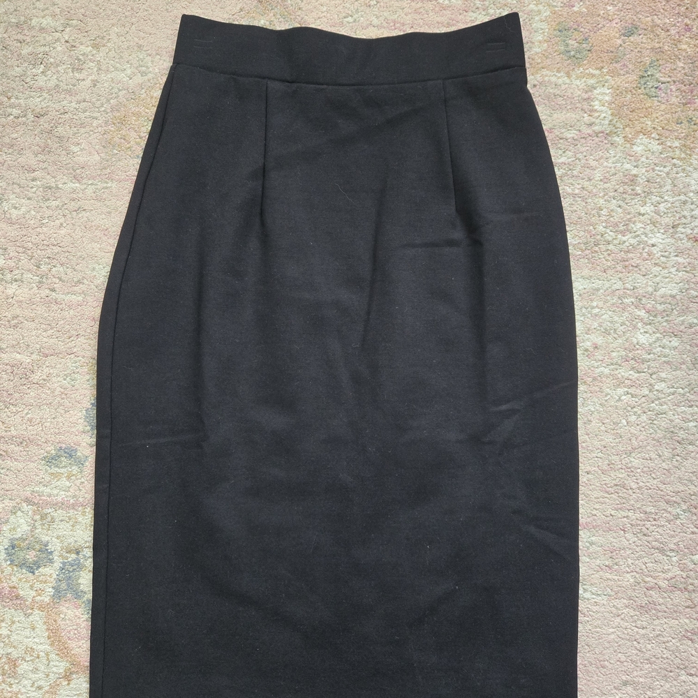 The Main Street Exchange Black Pencil Skirt